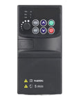 Flame Resistant ABS 3 Phase VFD Inverter 3.7KW Motor Speed Controller For Pumps And Fans 320 To 460V Input 0 To 380V Output Stable Frequency Drive For Industrial Motor Control front panel