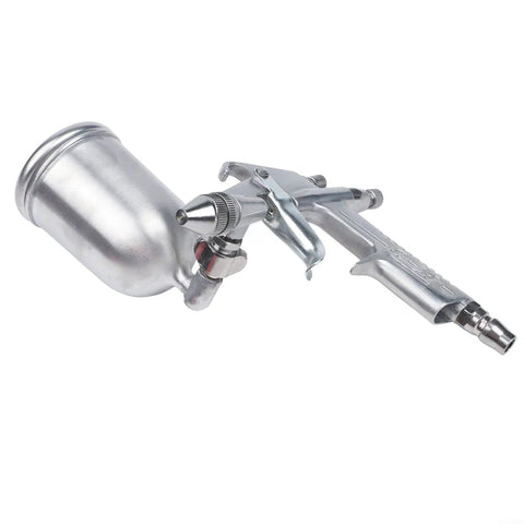 Top Shelf Gravity Feed Paint Sprayer Gun 0.5mm Precision Nozzle 125ml Cup for auto detailing and wood projects.