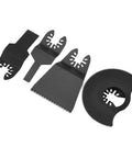Ultimate 20-Piece Oscillating Saw Blade Set For Wood And Plastic featuring different blade shapes and sizes for multitool use.