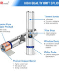 Heavy Duty Heat Shrink Butt Splice Kit For 26 12 AWG Wires Waterproof IP68 MiniSeal Connectors diagram with copper details