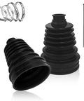 Universal CV Boot Repair Kit For 19mm To 24mm Shafts Soft Silicone CV Boot With 4 Stainless Steel Clamps And 6 Cable Ties Easy Install