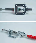 Toggle Clamp With Quick Release For Woodworking Jigs And Fixtures, 330.69 Lbs Holding Capacity, Push Pull Action, Heavy Duty Model GH 302 FM