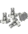 Five Pack Rotary Encoder Switch With Push Button Five Pin SMD Type Ten Millimeter Plum Shaft High Precision Incremental Encoder