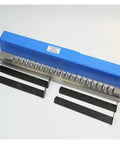 Push Type Keyway Broach Set 16mm and 18mm High Speed Steel Cutting Tool for CNC Router and Lathe with case and metal bits