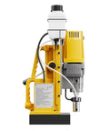Heavy Duty Magnetic Drill Press With 1400W Copper Motor and Rock Solid 2922 Lbf Holding Force showcases the drill design and features.