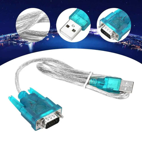 USB To R32 Programming Cable Adapter For Serial PLC Converter 3V 5V Dual Power USB Serial Port To TTL Module, clear shell