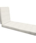 Comfy Outdoor Chaise Lounge Cushion With Removable Cover Water And Fade Resistant 3.5 Inch Thick Foam Support