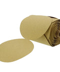 80 Grit Pro Grade Quick Change Sanding Discs Roll 6 Inch Round Aluminum Oxide Sticky Back Sandpaper With Adhesive 100 Piece Set