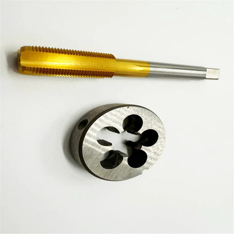 Top Notch Stainless Steel Tap And Die Set With Durable Coating For Machining, Metalworking, And Hand Use Includes Fine Thread Options Case Is Perfect For Pros And DIYers. tap and die