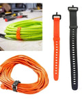 Durable Silicone Bike Rack Strap For Cycling Accessories And Gear Tie Water Bottle Holder Mount Frame Pump Organizer