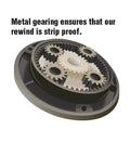 Planetary gear mechanism of Nylon-Reinforced Steel Blade Tape Measure With Speed Rewind, 300-Foot, Graduation In Ft/In 1/8.