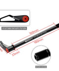 1.75mm Thread Pitch Quick Release Thru Axles For Front And Rear Bikes, Beefy, Fits Suspension Forks And Rigid Frames