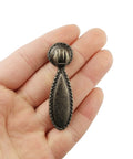 Two Pack Antique Bronze Single Hole Handle Pulls For Wooden Furniture Cabinets Cupboards Drawers Wardrobes And Doors 60x18mm