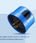 Blue Twist Lock Photocell Sensor Auto On Off Dusk To Dawn Light Control For Outdoor Lights 120V To 277V No Brainer Weather Resistant
