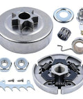 Beefed Up Chainsaw Clutch Assembly Kit For Stihl MS210 MS230 MS250 Saws with worm gear, claws, and screws visible