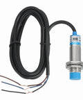 Workhorse Inductive Proximity Sensor PNP NO M18 DC 6 To 36V 300mA 8mm Sensing Range with wires for industrial use