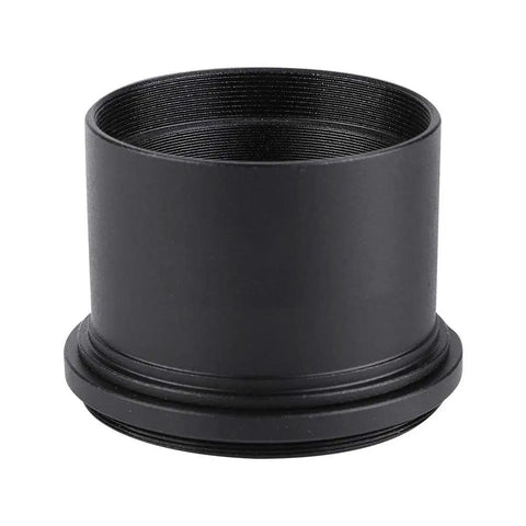 Close-up of Two Inch To M48 0.75 Telescope Eyepiece Adapter Ring For Astronomical Photography Use, showing threaded design