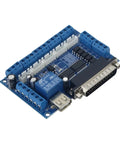 4 Axis LPT Port USB Motion Controller Card for Stepper Motor Engraving Machines, Pro Grade Plug and Play USB CNC Controller for Precise Milling