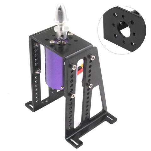 RC airplane aluminum motor mount stand for lightweight models