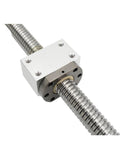 High Precision Linear Guide Rail Kit Featuring Two HGH20 Rails And One SFU2005 Ball Screw Set For Super Smooth Low Friction Motion Control