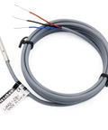 Coiled Inductive Proximity Sensor Shield Type LJ4A3-1-ZBY 1mm Detect Distance 10-30V DC PNP Normally Open with exposed wires