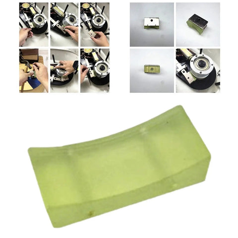 Tennis And Badminton Racket Stringing Machine Brake Pad Easy To Install Durable Poly Material shown in detail and usage
