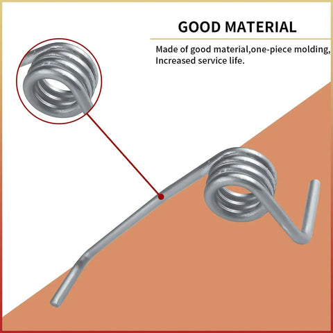Fridge Door Divider Spring Replacement 2 Pack For Samsung Refrigerators, showing close-up of spring in durable material.
