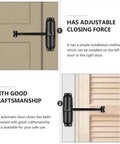 Heavy Duty Automatic Door Closer Kit With Soft Close Function For Screen And Storm Doors installation detail