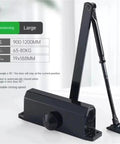 Heavy Duty Door Closer 25Kg To 85Kg Adjustable Speed Quiet Hydraulic Buffer Soft Close Mute Operation for home and office doors