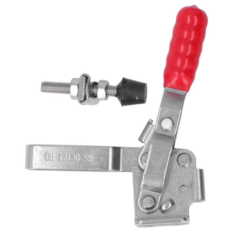 Heavy Duty Stainless Steel Toggle Clamp With Opening Design And Plastic Handle 227 Kg Clamping Force