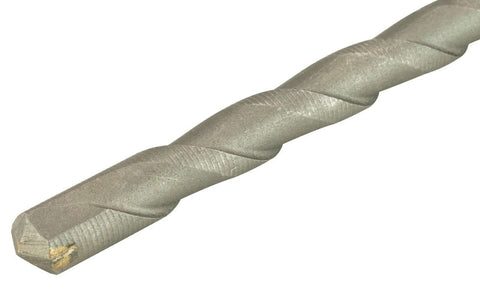 Masonry drill bit, 24-inch length, carbide-tipped twist drill in metallic gray