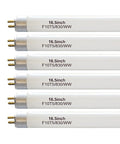 16 Inch Fluorescent T5 Replacement Bulbs 10W 3000K Warm White G5 Bipin Base 6 Pack Easy Install No Fuss Long Life Up To 10,000 Hours