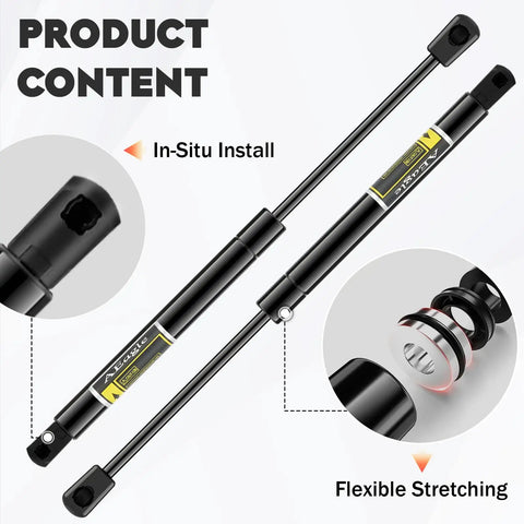 Chrysler 300 Rear Trunk Lid Lift Supports Gas Springs Shocks Struts Replacement for 2005 2006 2007 2008 300C detail view