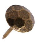 Pro Grade Bronze Upholstery Tacks And Decorative Furniture Nails For Wood Restoration rust resistant metal thumb pin with a hexagonal head.