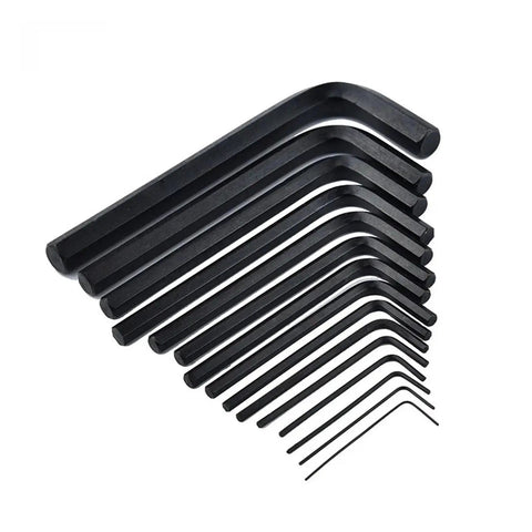Get This Awesome SamLng 30 Pcs Hex Key Allen Wrench Set With Sae Metric Sizes From.028 To 3/8 Inch And.7 To 10 Mm Plus Long Arm Steel Hand Tools For Epic Repair Jobs And Super Smooth Maintenance Using Professional Gear That Slays The Competition. Black hex key Allen wrench set, long arm steel, assorted sizes