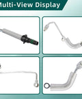Turbo Coolant Return Hose Line Kit For GM 1.4L Turbo Oil Return Drain And Oil Feed Pipe 4 Piece Set multi-view display