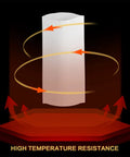 50 Pack 7X11 Inch Sublimation Shrink Films For 30 Oz Tumblers showing high temperature resistance and heat transfer capabilities.