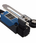 Me-8108 Momentary Limit Switch With Roller Lever, 3-Pack For CNC Mills, Laser And Plasma Machines, 12V, Blue Or Light Blue Option