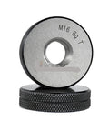 High Precision Thread Ring Gauge Go No Go Measuring Tool for Internal Thread Size Verification in Metalworking, Steel, Size M16