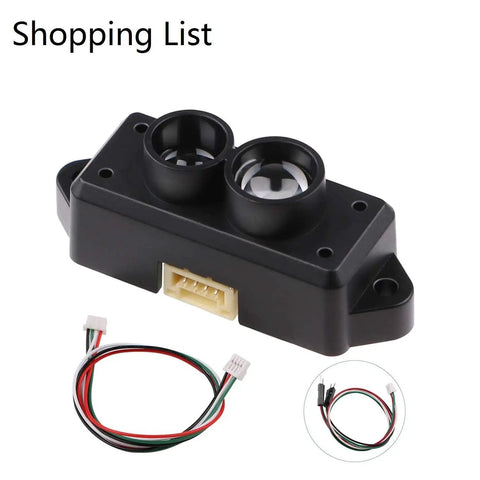 TFmini-S LiDAR Sensor 0.1-12 Meters Distance Measurement Single Point Ranging Module with wiring for drones and bots