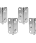 Stainless Steel Camping Cooler Hinge Replacement Kit 4 Pcs Heavy Duty Hinges for DIY Cooler Repair