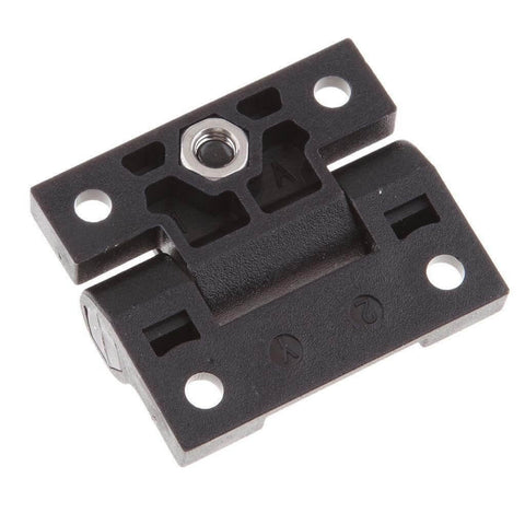 Adjustable Position Control Torque Hinge Two Pack For 43mm By 36mm Plastic Hinge With Four Pre Drilled Countersunk Holes Black E6 10 301 20 Series Door And Cabinet Hinges