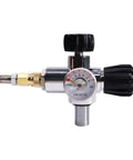 M18x1.5 DIN Valve Scuba Adapter For Paintball Fill Station With High Pressure Gauge 4500 PSI For HPA And PCP Air Tanks