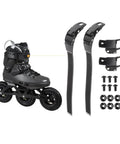 Durable Inline Roller Skate Straps Kit With Screws And Buckle Replacement Repair Accessories For Shoes Easy To Install