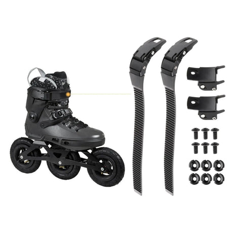 Durable Inline Roller Skate Straps Kit With Screws And Buckle Replacement Repair Accessories For Shoes Easy To Install