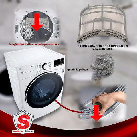 Genuine OEM Dryer Lint Filter Assembly For Gas Or Electric Dryers Replacement Part Traps Lint And Debris To Boost Airflow