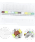 10 Piece Engraving Drill Bit Set Tungsten Carbide For CNC PCB Drilling Pro Grade Nano Sharp Bits in assorted colors with case