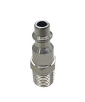 Beduan stainless steel 1/4 NPT air hose adapter with 1/4 MPT male thread