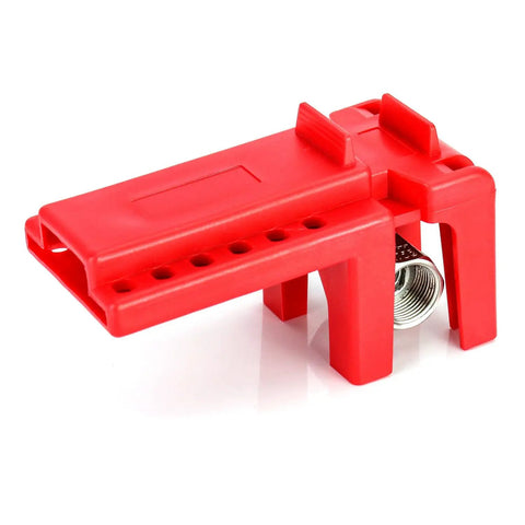 Heavy Duty Ball Valve Lockout Kit Badass Safety Gear Fits Most Pipe Fittings Covers Half To TwoandAHalf Inch Handles Duallow Slots Holds Up To Five Padlocks No BS Detachable Nonconductive Job Site Supply 20Pack Red