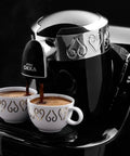 Automatic Turkish Coffee Maker With Self Clean One Touch Brew And Easy Pour Altitude Auto Detect Technology for Consistent Flavor